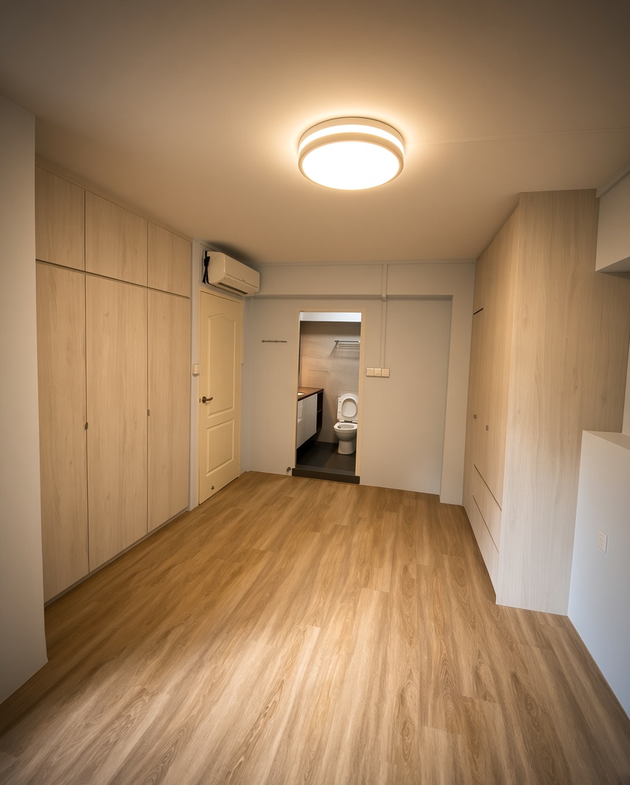 Study room renovation ready for handover, Singapore